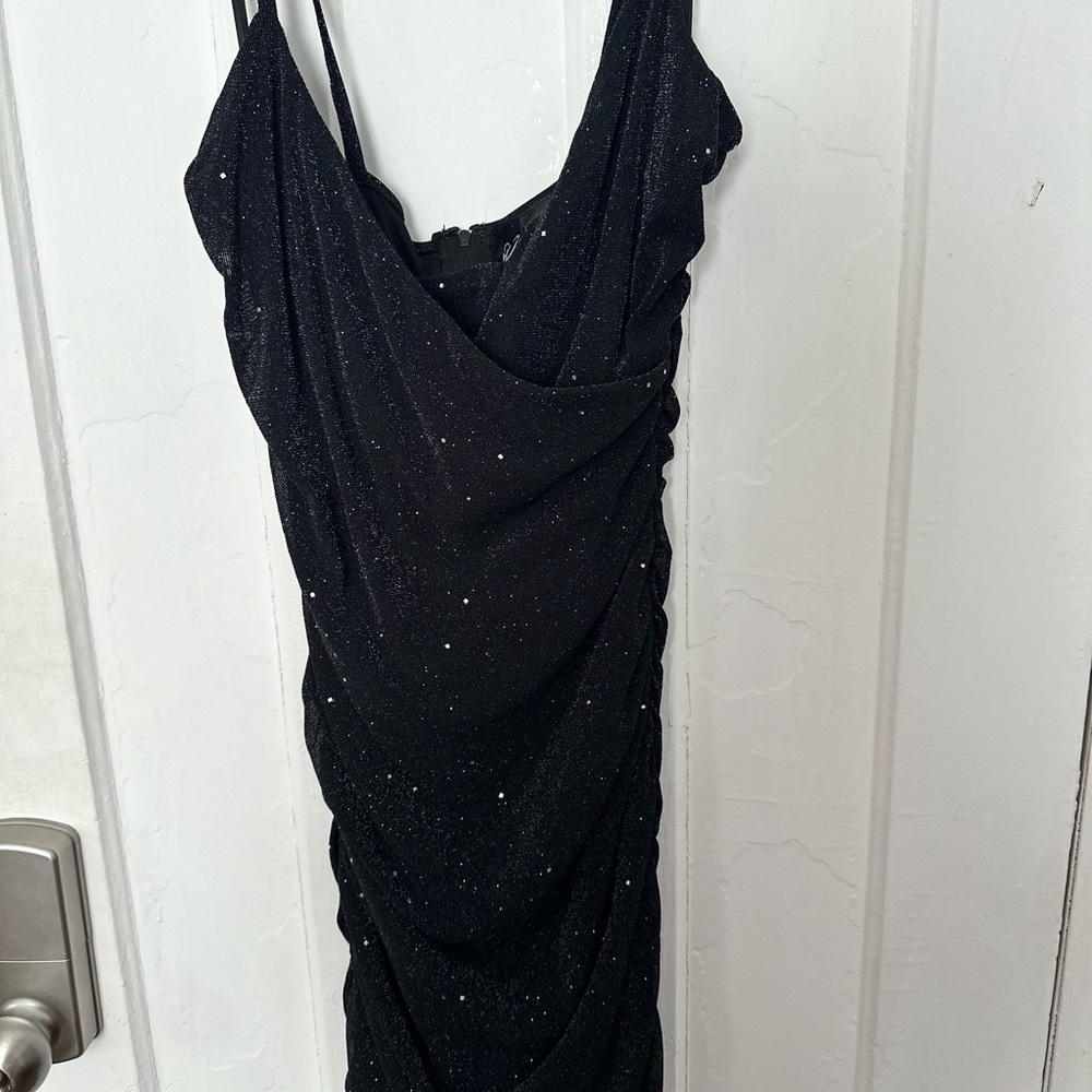 Elegant Black Mini Dress
